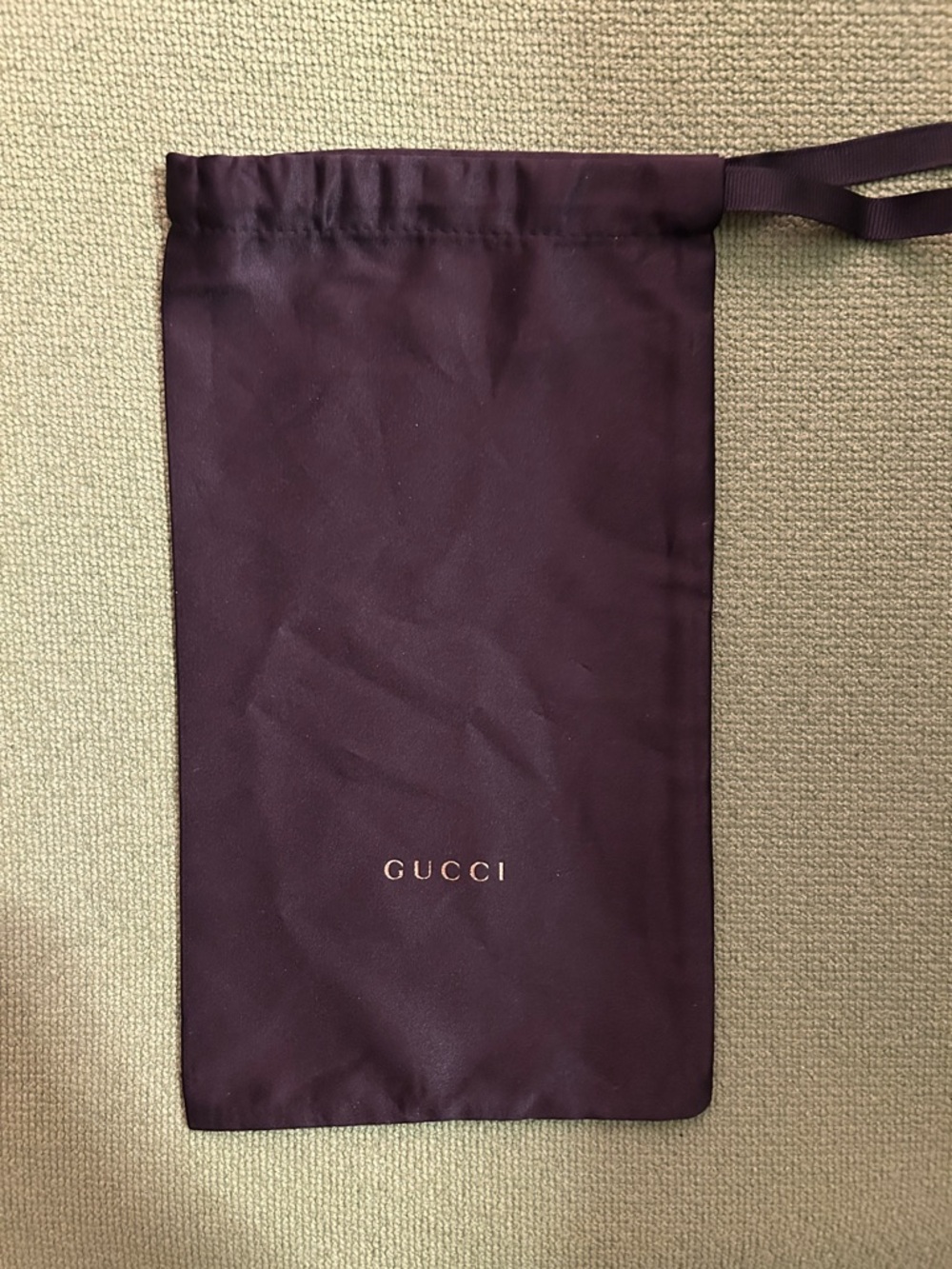 NEW! GUCCI glasses pouch. Black
